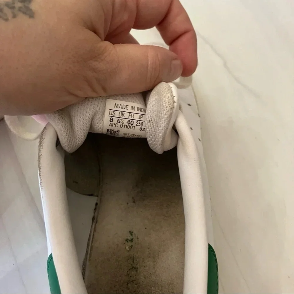 adidas Stan Smith Sneakers White‎ Green 8